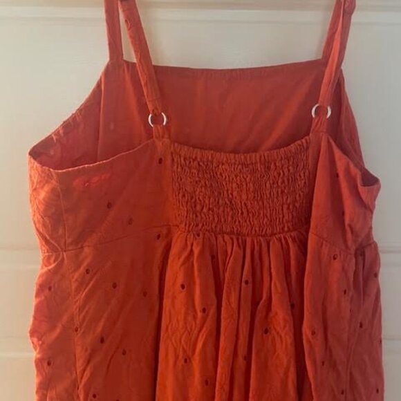 Eyelet Babydoll Dress - Picture 4 of 4